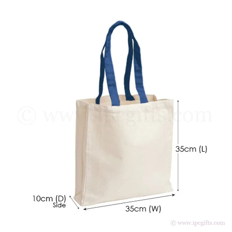 12oz Duo Tone Canvas Bag- Cute Sized Version