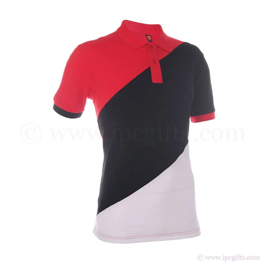 Versatile Tri-Colour T-Shirt for Work or Leisure – Customizable Logo