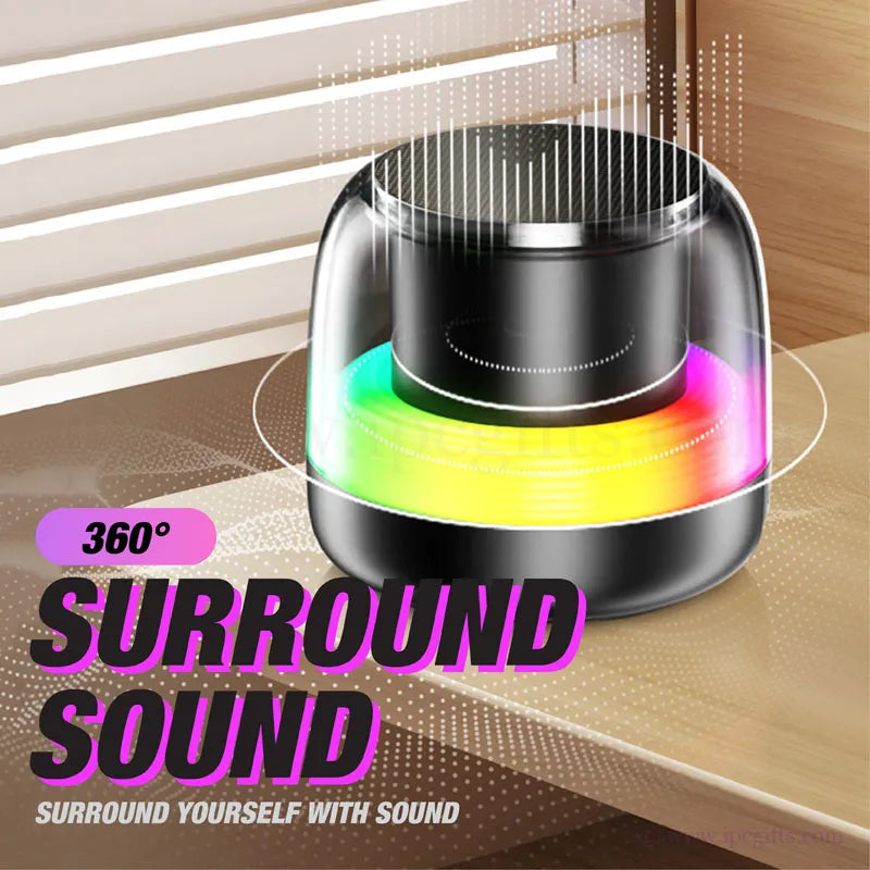 (New Arrival) Colour Ambient Light Bluetooth Speaker