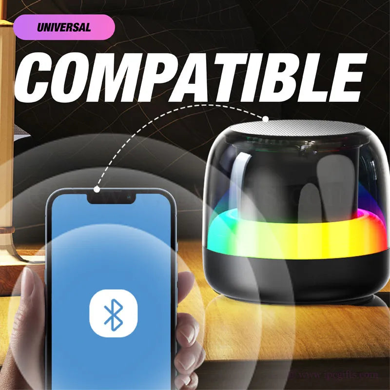 (New Arrival) Colour Ambient Light Bluetooth Speaker