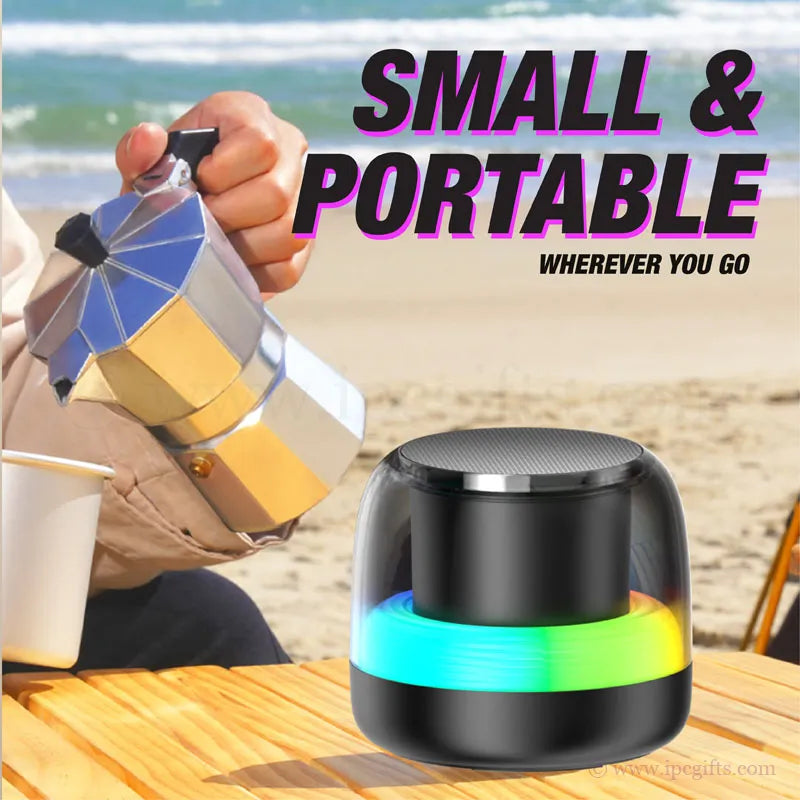 (New Arrival) Colour Ambient Light Bluetooth Speaker