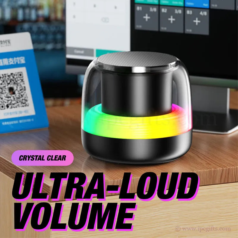 (New Arrival) Colour Ambient Light Bluetooth Speaker