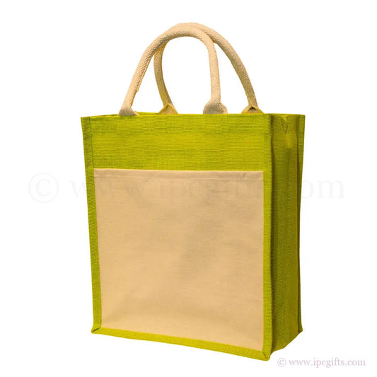 Sturdy Grocery Jute Bag in Assorted Colours