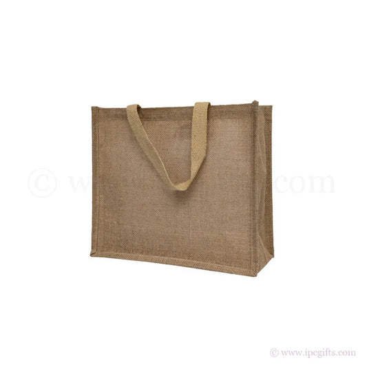 Organic Jute Cotton Bag with matching Handle Colour