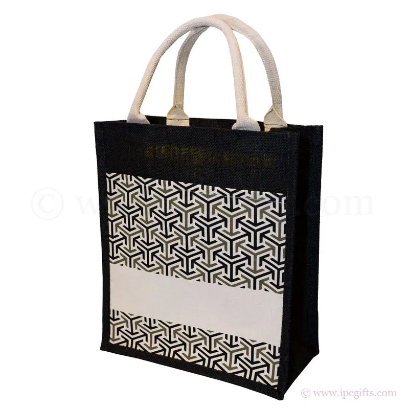 Arrowflux Motive Jute Bag