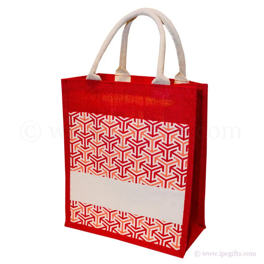 Arrowflux Motive Jute Bag