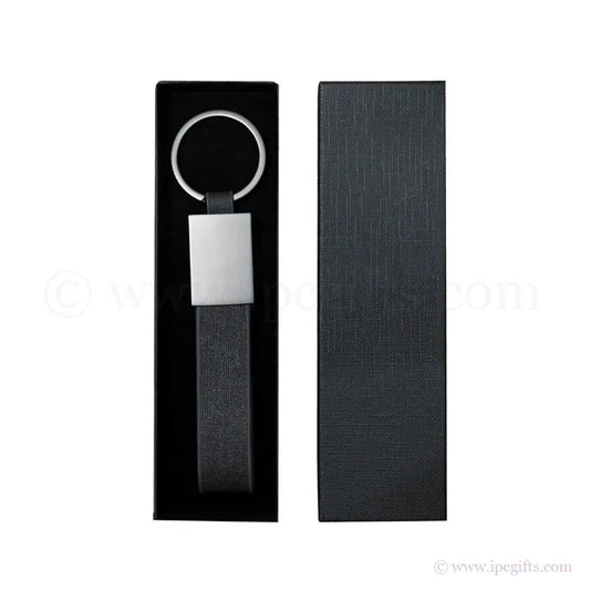 Executive Leather Keychain – Ideal for Business Gifts