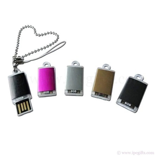 Mini USB Flash Drive with Keychain – Compact & Portable Design