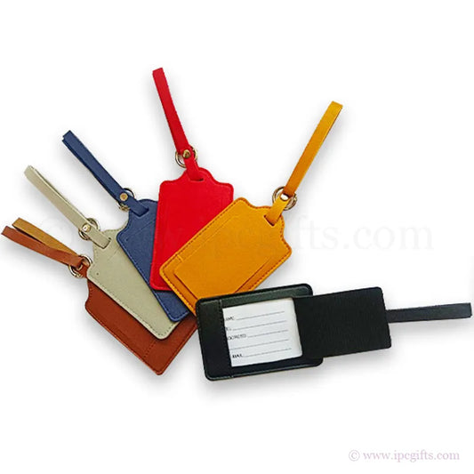 PU Leather Luggage Tag