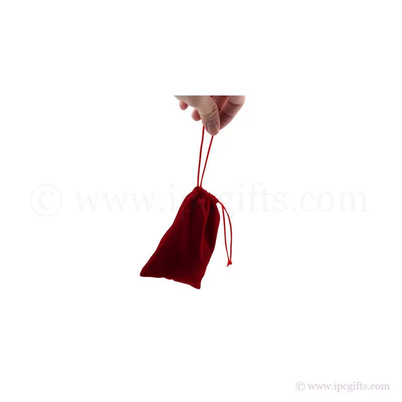 Luxurious GOODY velvet fabric drawstring velvet pouch
