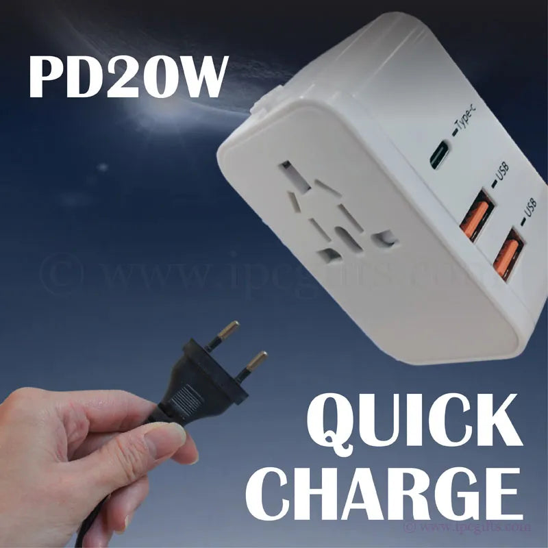 Universal Adaptor for Business Travelers – Compact & Durable