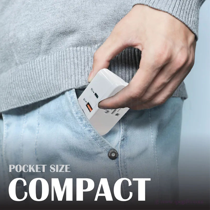 Universal Adaptor for Business Travelers – Compact & Durable