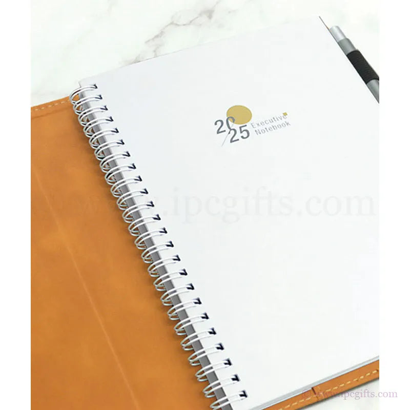 Milano Leather Diary-Custom Organizers for Corporate Gifts