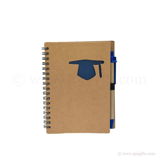 Kraft Notepad with Pen - Graduate