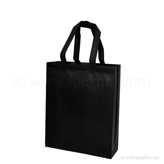 Document Sized Non Woven Bag with Black Handle