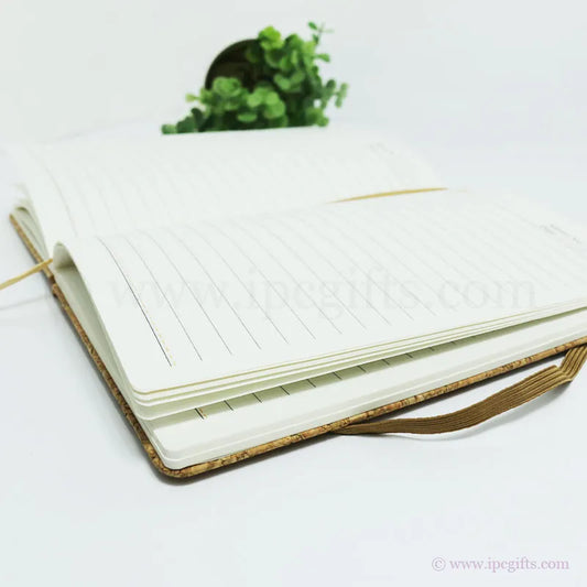 Natural Cork A5 Notebook with Elastic Band – Minimalist and Stylish