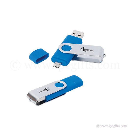 OTG Swivel USB Drive- Lightweight and Convenient