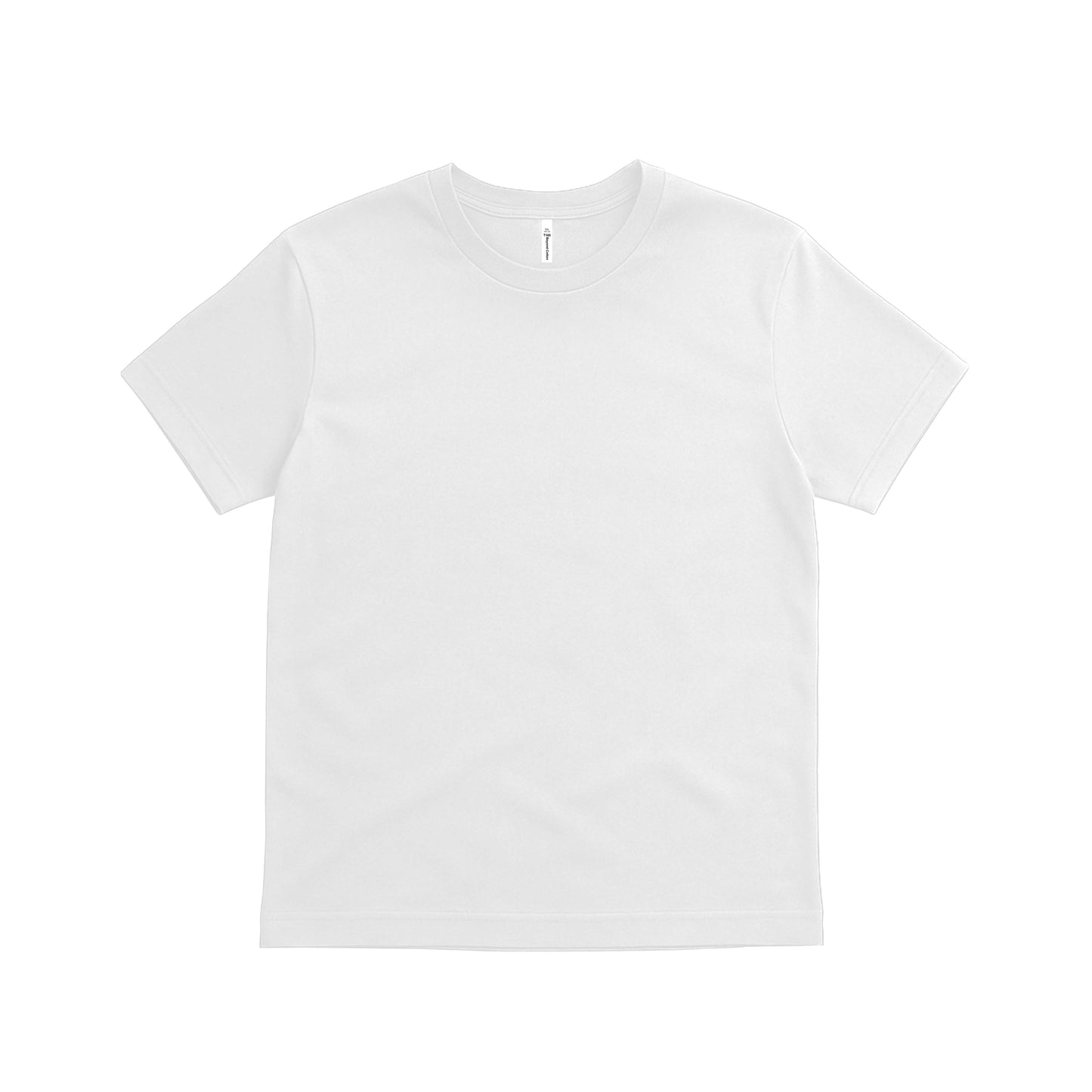 160G Adult Round Neck Short Sleeve T-Shirt - White