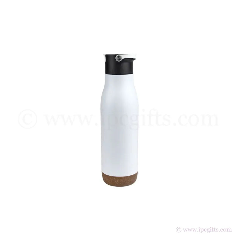 TREKKER Stainless Steel Drinking bottle with CORK BASE