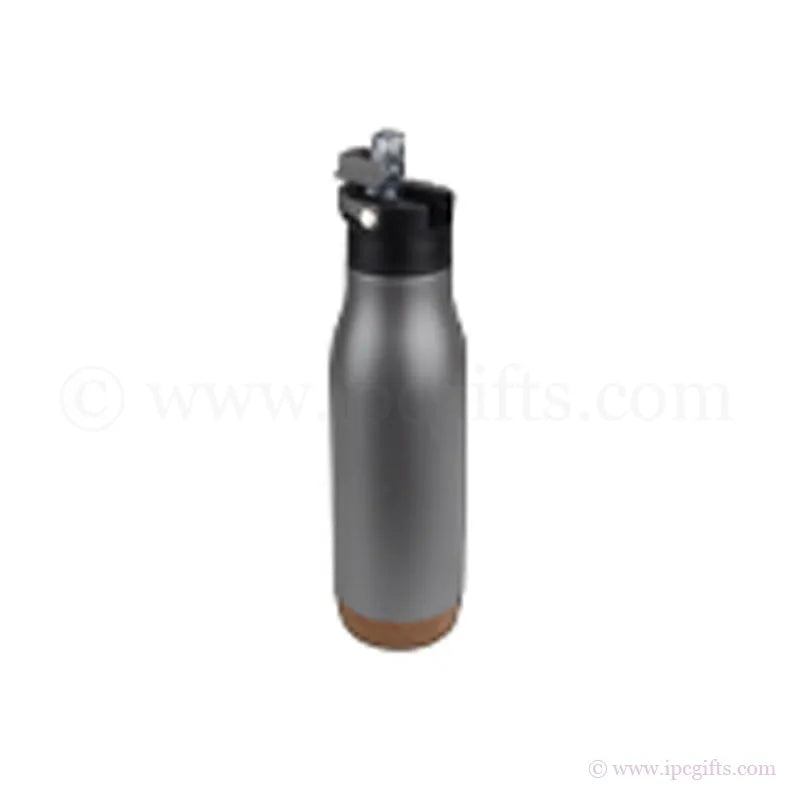 TREKKER Stainless Steel Drinking bottle with CORK BASE