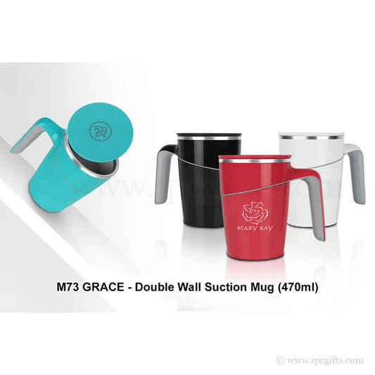 Vacuum Insulated ARTIART GRACE Flask – Keeps Drinks Hot & Cold