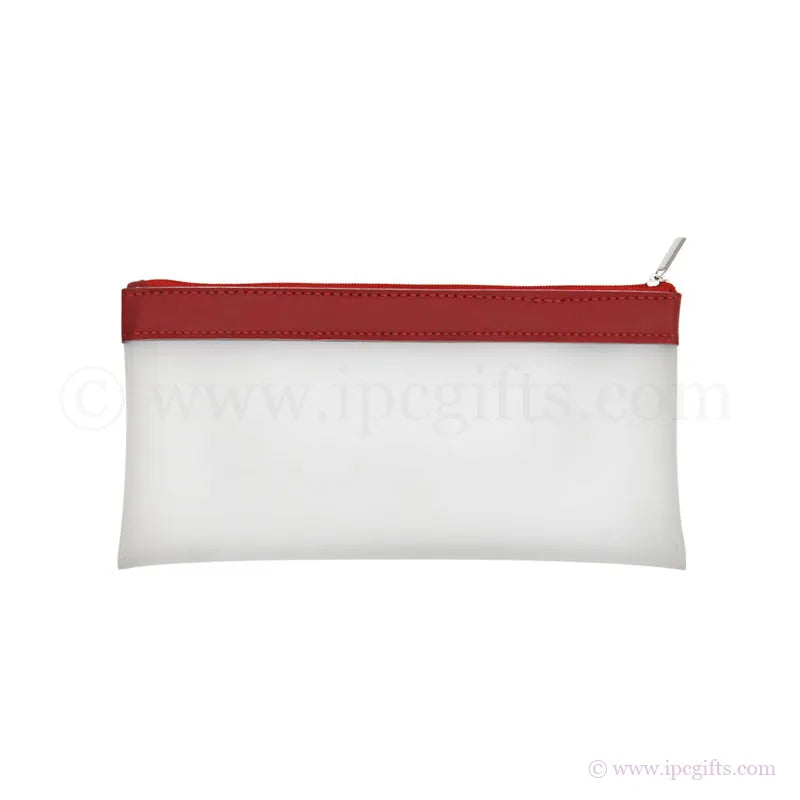 Vegan Leather RAFFLES Zipper Pouch (S)