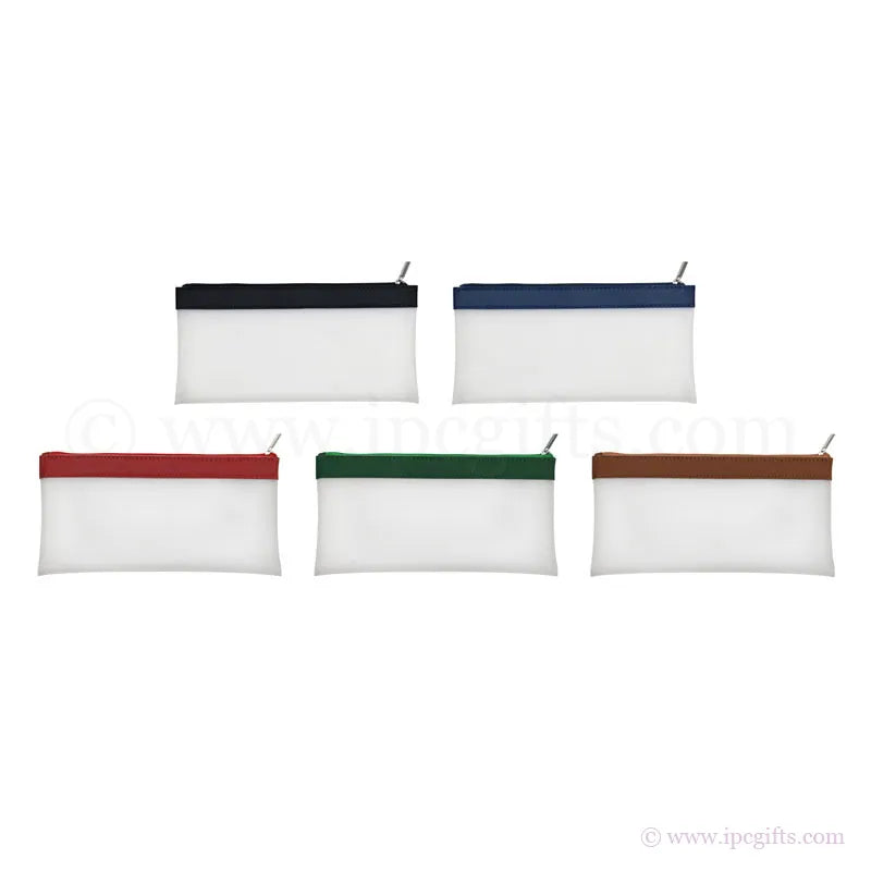 Vegan Leather RAFFLES Zipper Pouch (S)