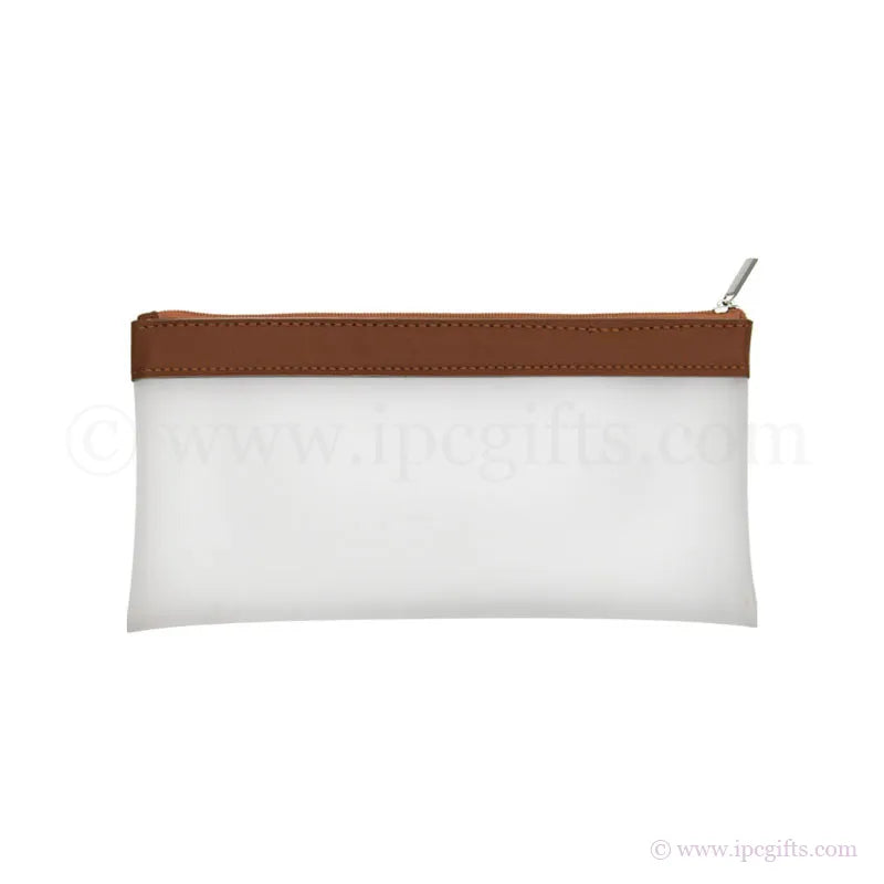 Vegan Leather RAFFLES Zipper Pouch (S)