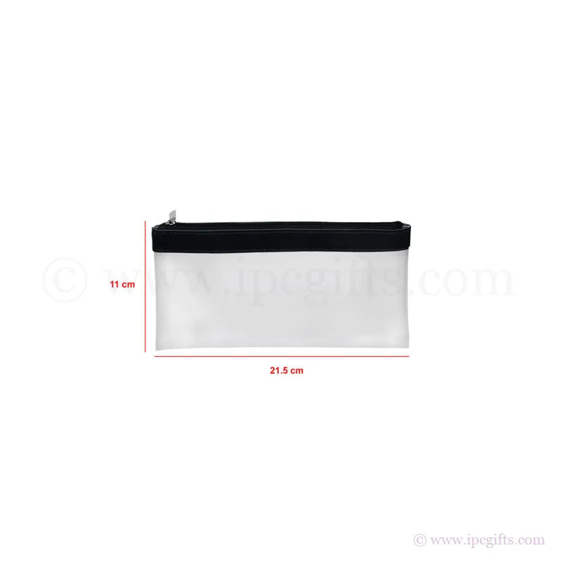 Vegan Leather RAFFLES Zipper Pouch (S)