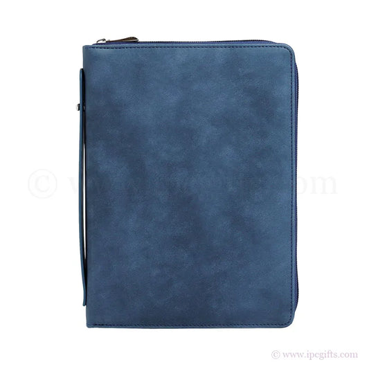 Ziphoria Grip Premium PU Leather with Zipper & Name Card Organizer