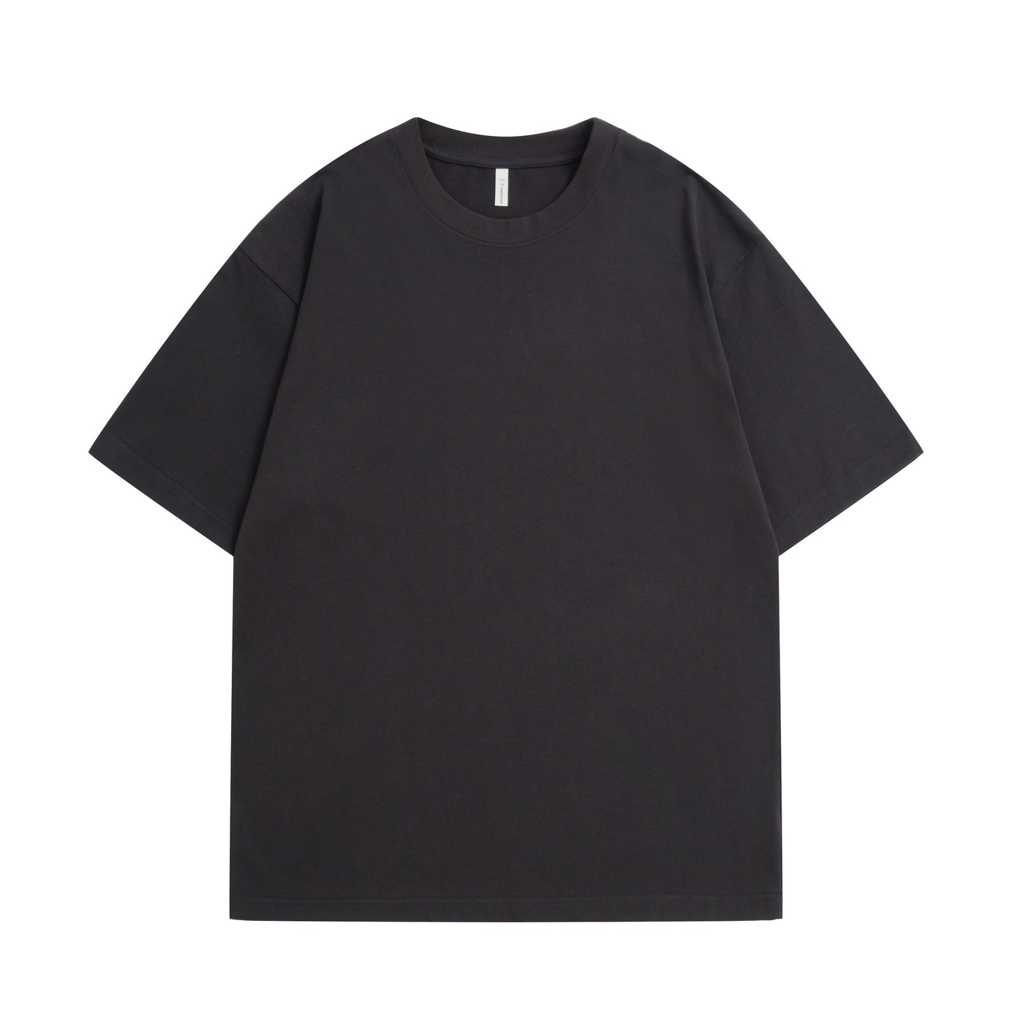 300G Adult Round Neck Short Sleeve T-Shirt - Charcoal Grey