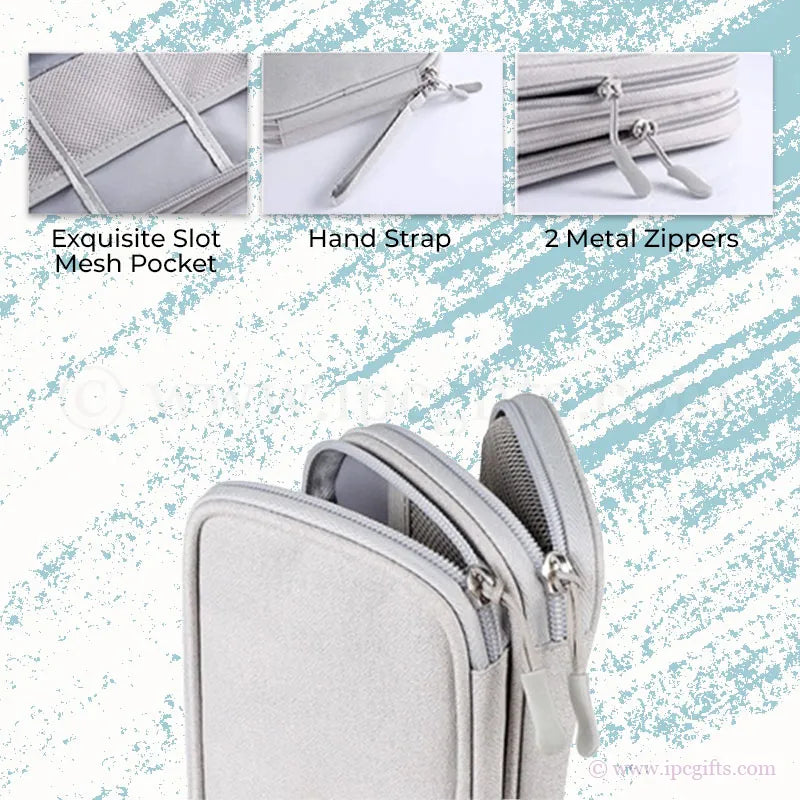Water-Resistant Tech Organizer Bag – Durable & Secure