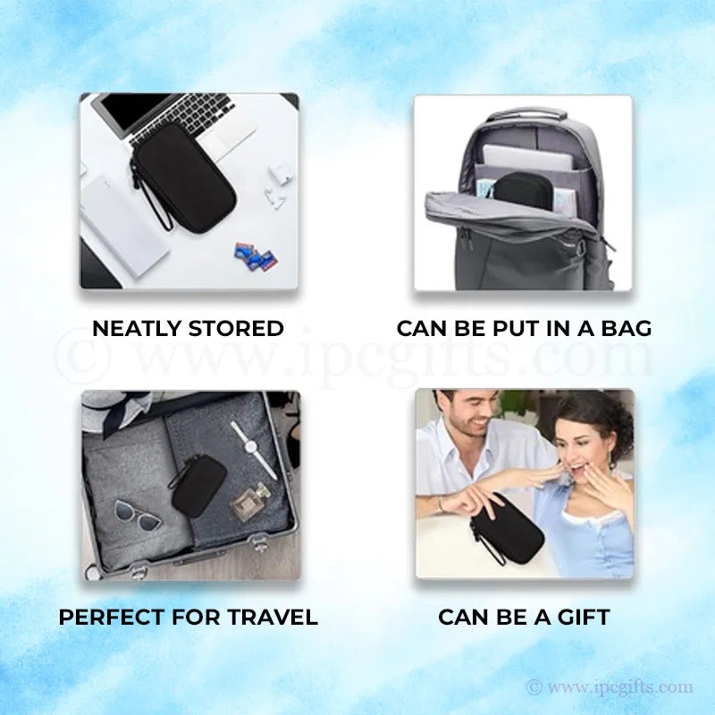 Water-Resistant Tech Organizer Bag – Durable & Secure