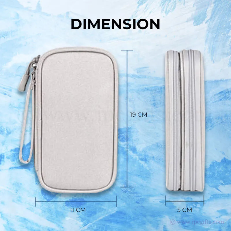 Water-Resistant Tech Organizer Bag – Durable & Secure