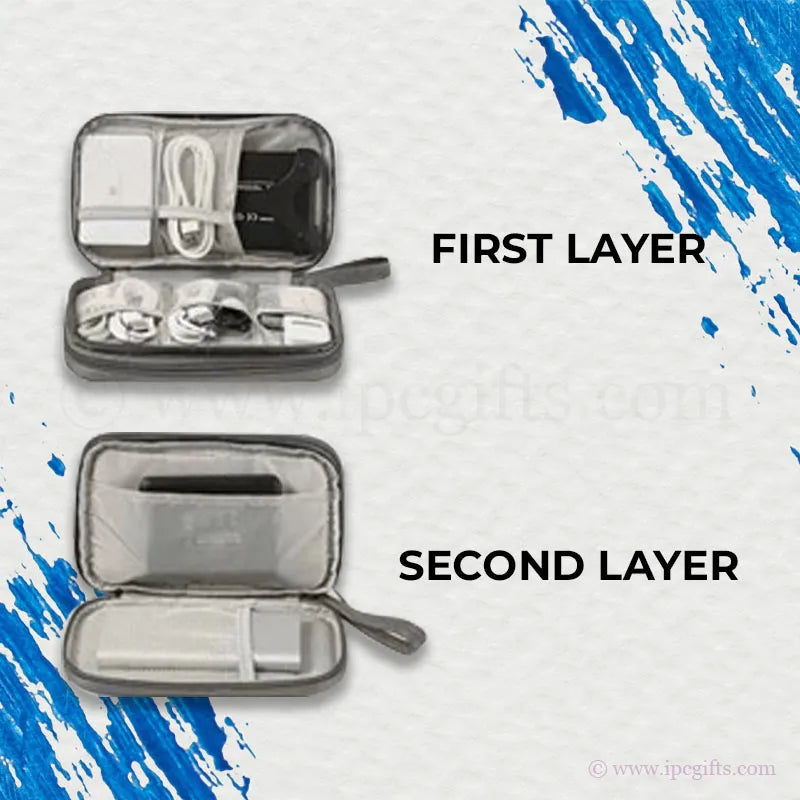 Water-Resistant Tech Organizer Bag – Durable & Secure
