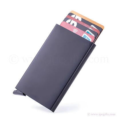Sleek RFID Blocking Card Holder-Light & Cool for Work