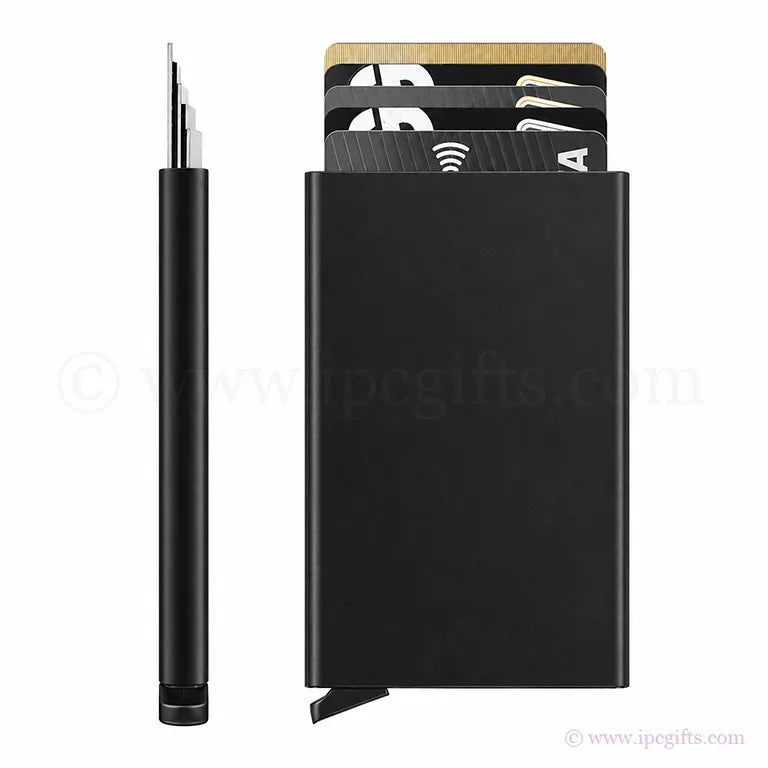 Sleek RFID Blocking Card Holder-Light & Cool for Work