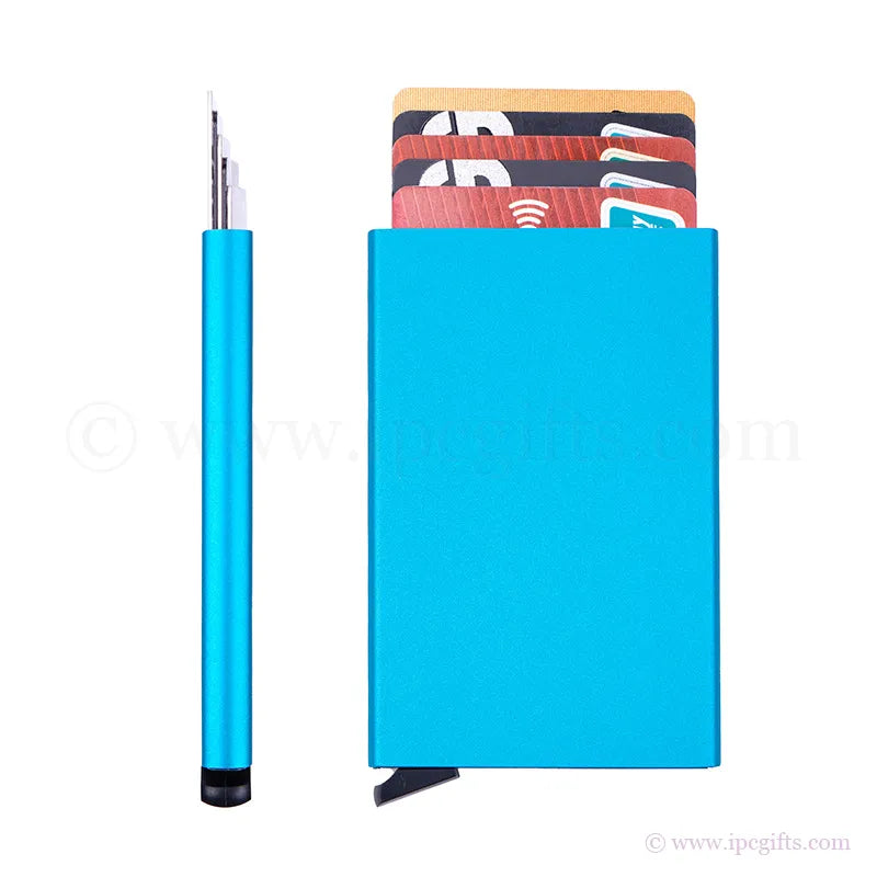 Sleek RFID Blocking Card Holder-Light & Cool for Work