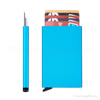 Sleek RFID Blocking Card Holder-Light & Cool for Work
