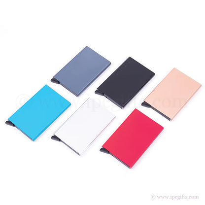 Sleek RFID Blocking Card Holder-Light & Cool for Work