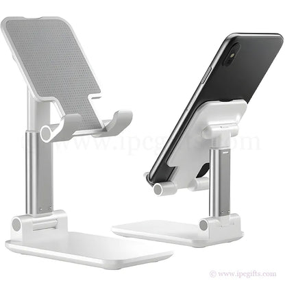Folding Desktop Phone Stand-Portable Foldable Mobile Holder for Desk, Office & Bedside Table