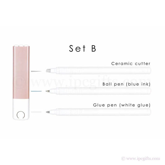 Compact and Lightweight POPSTICKS - Stationery Set