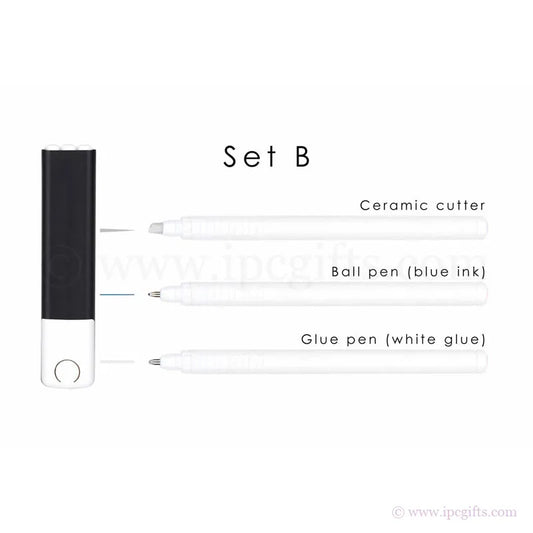 Compact and Lightweight POPSTICKS - Stationery Set