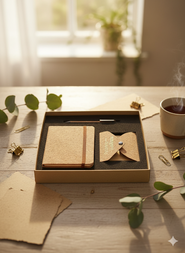 Customised Cork Gift Set-Ecoo-friendly Souvenirs