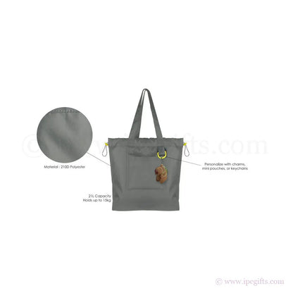 DUAL Function Nilou Shopping Bag