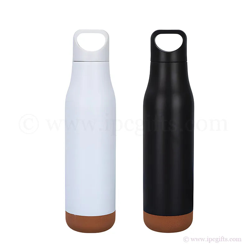 Cork Thermos Flask Eco Friendly – Stainless Steel Vacuum Insulated Bottle for Hot & Cold Drinks Office & Outdoor