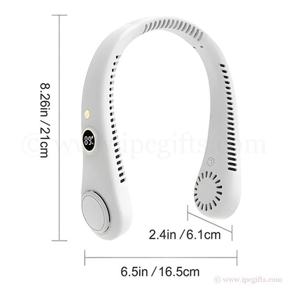 Digital Vanless Hanging Neck Fan 5speed-Powerful & Sleek