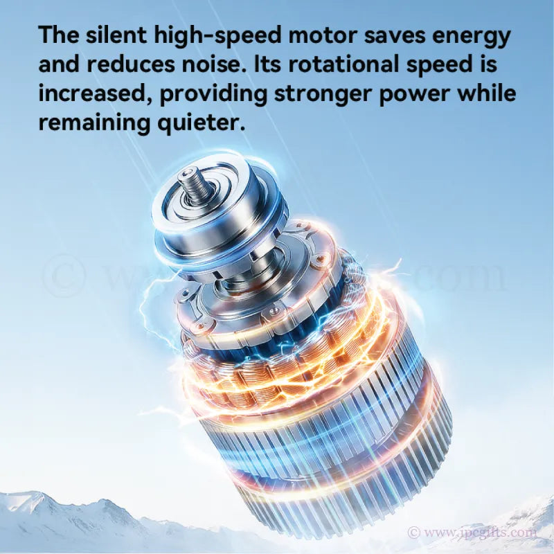 Q11A Turbo Fan 100 Speed-Large Capacity Battery Throughout the Day
