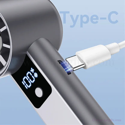 Q11A Turbo Fan 100 Speed-Large Capacity Battery Throughout the Day