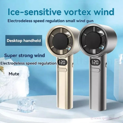 M11 Handy Turbo Fan 120 Speed-Hands-Free Wearable Fan for Gym, Running & Hot Weather